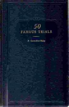 Hardcover Fifty Famous Trials Book