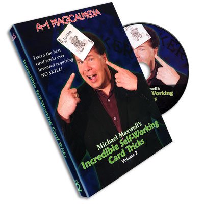 Card Tricks Volume 2 Michael Maxwell DVD illusion sans manipuler