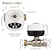 Wengart Smart Valve,USB5VDC,3/4‘’ eWeLink App,2.4GHZ,Control the Opening and Closing of Water Valves and Electric Gas Valves,Compatible with Alexa and Google Assistant