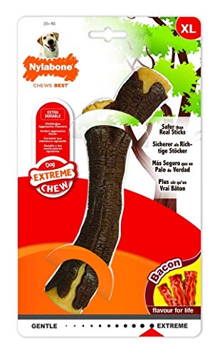 Nylabone Kauknochen Für Hunde (3er Pack) - Flexibel, Geschmack Huhn & Speck, Für Kleine Hunde Bis 7 Kg