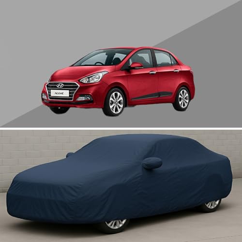 MADWOO Waterproof Car Cover for Hyundai Xcent New | Dustproof, UV Protection | All Weather Premium Car Body Cover