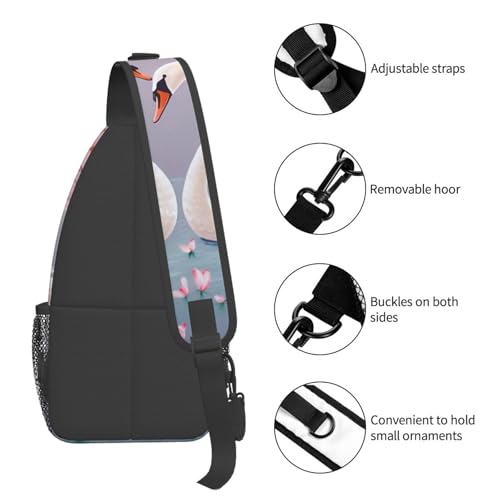 Bolso Sling para Mujeres y Hombres con Estampado Floral miniatura 4