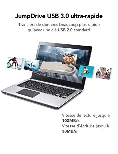 Lexar - Chiavetta USB da 128 GB, con velocità di