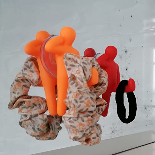 6 Pieces Wall Mounted Duty Suction Cup Toothbrush Holder Hooks Set For Mounting On Smooth Wall In Shower, Bathroom, Garage, Office #TOP4