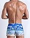 Bang Men's Swimwear Mini Shorts - Quick-Dry All-Use Premium Beach Trunks Square Cut (Wish You were HERE - M)