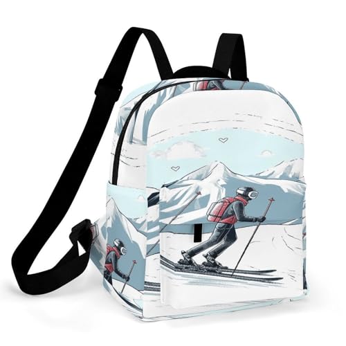 Mochila para mujer impermeable Oxford con base sólida y porta laptop
