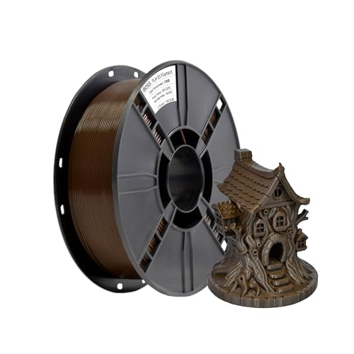 iBOSS PLA+ Filament 1.75 mm Brown 1 kg, PLA Plus 3D Printer Filament
