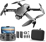Drone with Camera 2K Brushless Motor Mini Drone 3D Flip FPV RC Drone One-Key Take Off/Landing 2 Batteries Foldable Drones with Camera for Adults Under 249g
