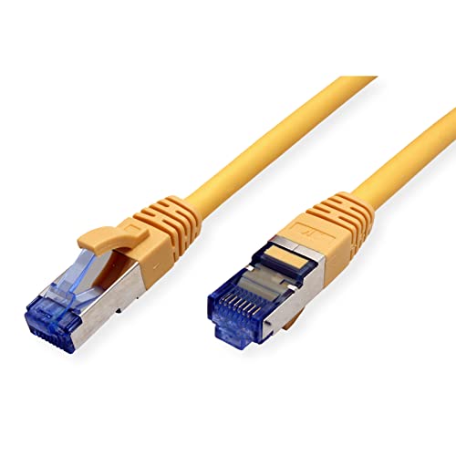 Value 21.99.1937 10 m FTP PatchCord Cat6a Ethernet Cable - Yellow - Image 2