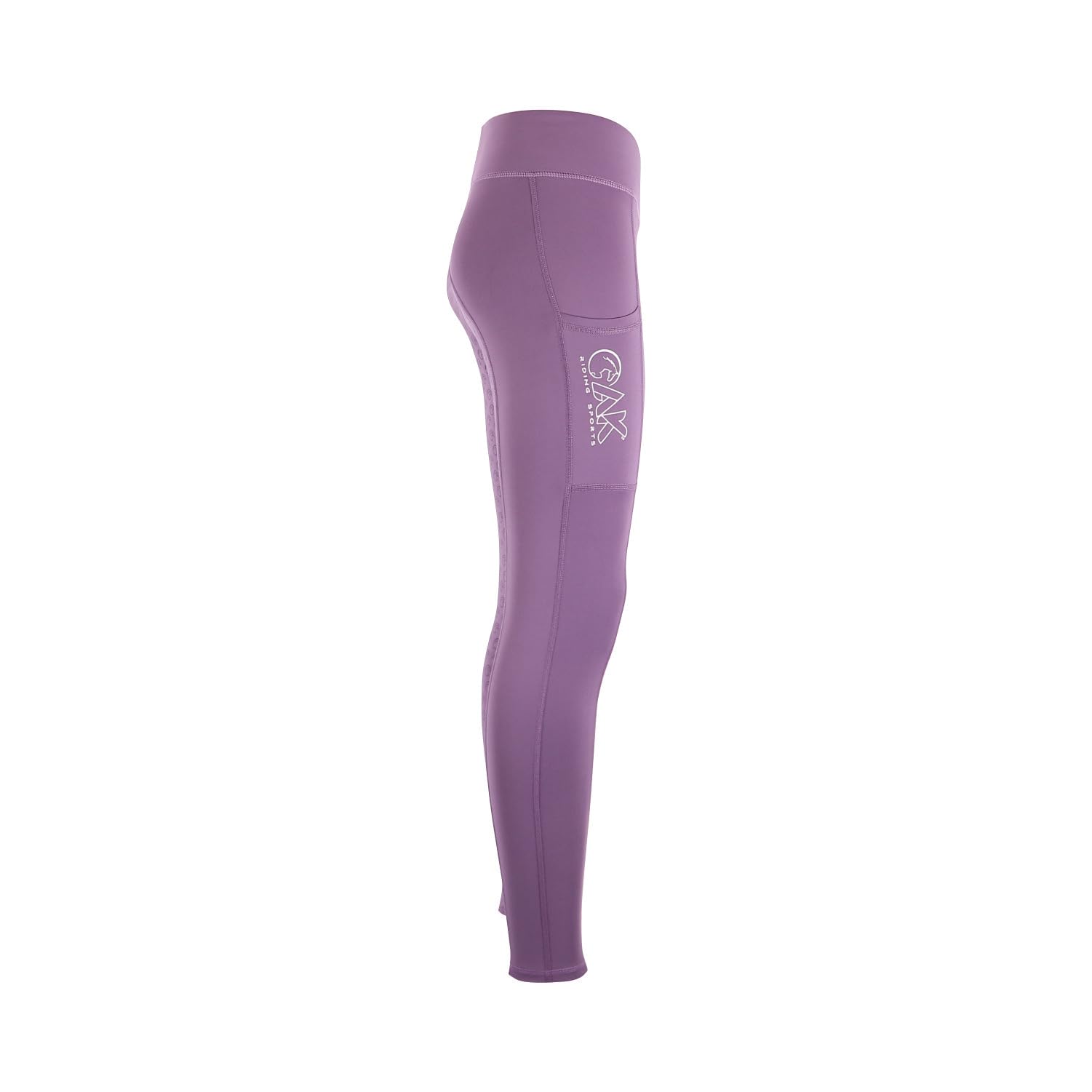 AK Oreo AKRS-6052-01 - Pantalones de equitación transpirables de cintura alta con agarre de silicona para asiento completo
