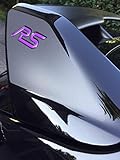 focus rs 2018 fiche technique Ajuste perfecto. Jackplott Focus RS MK3 - Adhesivo para alerón trasero, color morado