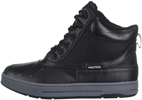 Nautica Men's New Bedford Ankle Boot, Black Smooth, 11 Medium US | Image 7