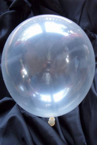Preisvergleich Produktbild 50 Basis Ballons, Transparent , 30 cm Durchmesser