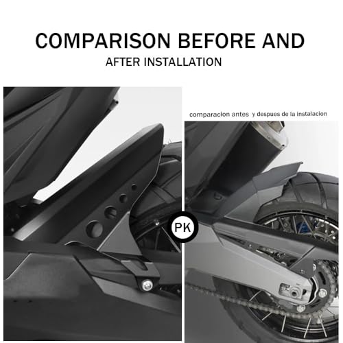 Garde-boue arrière Forza 750 extension de protection robuste design épuré - 7