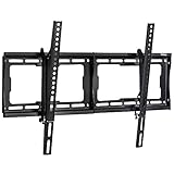 VonHaus TV Wall Mount for Most 24-70 inch LED, LCD, Plasma and Flat Screens, up to 165lbs lbs Weight Capacity, Max VESA 600x40 with Slim Profile and Tilt