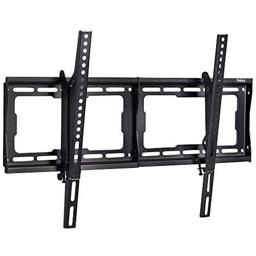 VonHaus Premium Super-Strong Slim TV Wall Bracket with 15 Degree Tilt Up/Down for 24-70 inch LED, LCD & Plasma Screens - 165lb Weight Capacity - Max. VESA 600x400