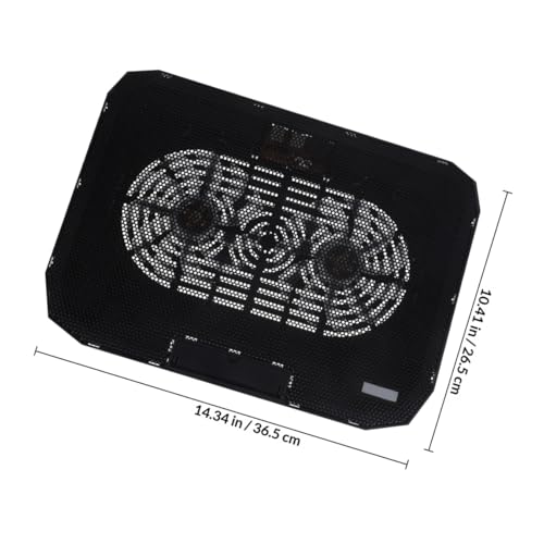 Base refrigerante USB para portátil con pantalla LCD miniatura 2