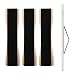 Produktbild kwmobile 3X Tablet Fingerhalter Griff Halter - Selbstklebende Tablet PC Fingerhalterung kompatibel mit iPad Samsung Sony Tablets - Gold