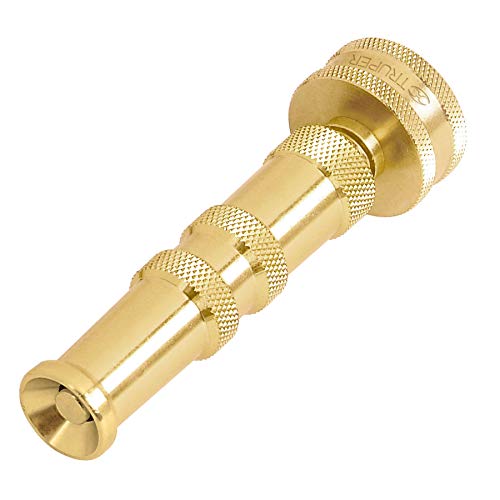 Truper 13136 / CHMA-4-4' (102 mm) Brass Twist Hose Nozzle