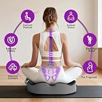 Memory Foam Ergonomic Seat Cushion for Back Support & Sciatica Pain - Image 5