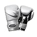 BODYMAKER フィットネスボクシンググローブメタリック ボクシンググローブ 格闘技 空手 キックボクシング 練習 道場 フィットネス エクササイズ ボクサー パンチ ダイエット グローブ トレーニング オンス F シルバー