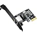Speedbyte Gigabit Ethernet PCI Express Network Adapter 10/100/1000Mbps Network Interface Card (NIC) PCI-e Network Controller Card RJ45 LAN Adapter Converter for Desktop PC, Black
