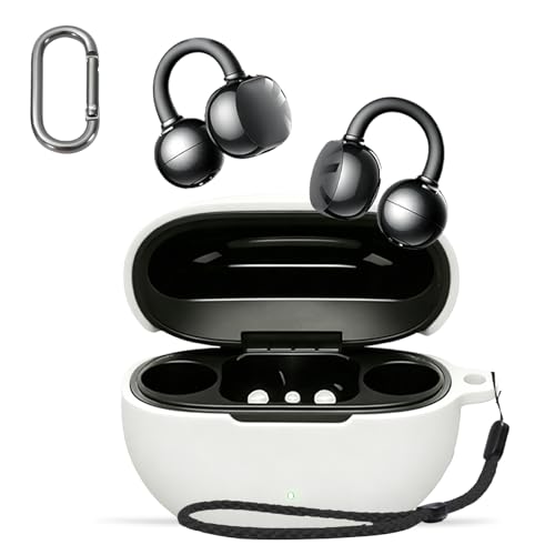 For SoundPEATS POP Clip2 �P�[�X �J�o�[ �yHUKWIMO�z �J���r�i�t��+�X�g���b�v�t�� �ϏՌ� �h�� �h�o �����[�d�\ �S�ʕی� �L�Y�h�~ SoundPEATS POP Clip2 �Ή� [�z���C�g]