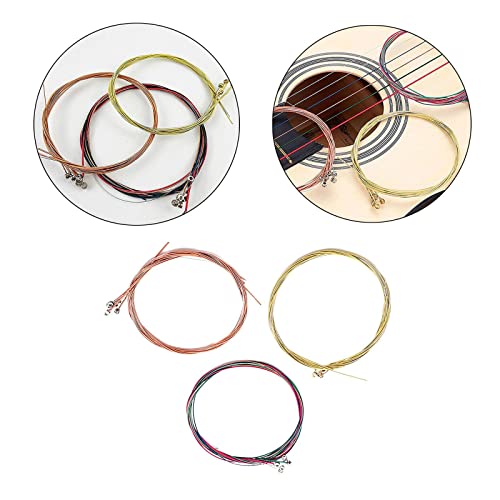 HUFFA Cordes de Guitare enduites Remplacement de Tons Bien équilibrés Antirouille for 6 Cordes Accessoires de Guitare… - Les Beatles, Paul McCartney, John Lennon, RIngo Starr, George Harrison HUFFA Cordes de Guitare enduites Remplacement de Tons Bien équilibrés Antirouille for 6 Cordes Accessoires de Guitare… – Image 5