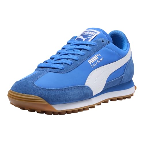 PUMA PUMA Womens Easy Rider Vintage Shoes, Hyperlink Blue/Clyde Royal/PUMA White 5.5 Medium