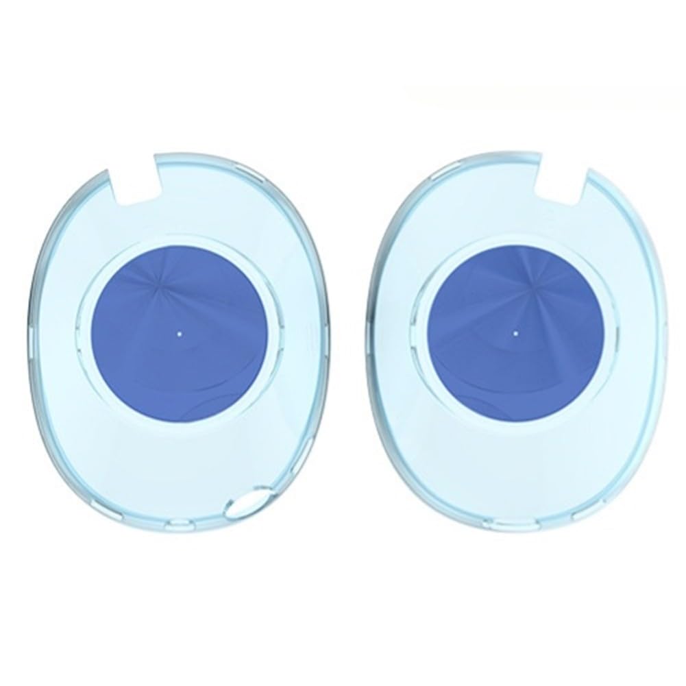 Custodia protettiva per TPU WH-1000XM6, custodia per cuffie impermeabile antiurto con per 360 per protezione, confezione da 2 in trasparente/rosa/blu/grigio