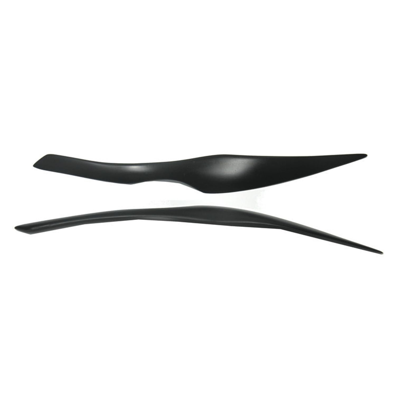 Auto Sopracciglia Auto Palpebra per BMW 05-12 E90 E91 3 Series 320i 323i 325i 330i 335i,2 Pezzi di Ricambio per Faro Sopracciglio Fari Sopracciglio Palpebre