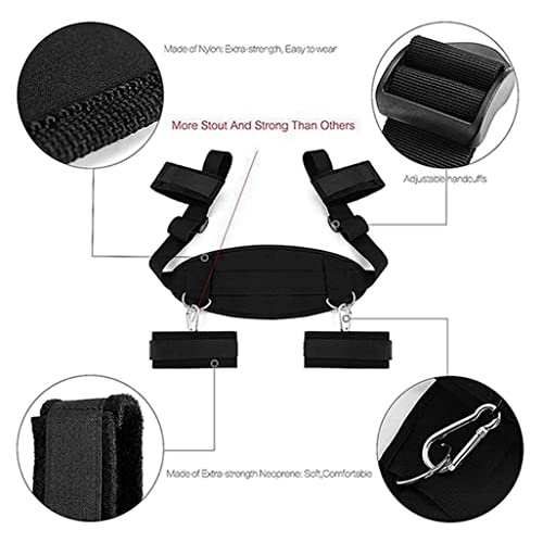 Wrist And Ankle Restraints For Couple Under Queen Bed Bondaged Restraints Kit Sex Bonding Straps For Couples Women King Bed Sexy Handcuffs Bdsm Furniture Bondaged Kit Adult Set Sm Toys Hoodies #TOP27