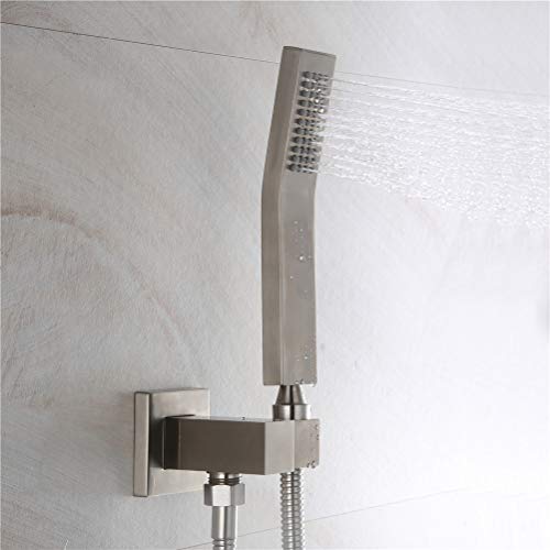 Baignoires de douche avec ensemble de mélangeurs et douchette à main pratique - 6