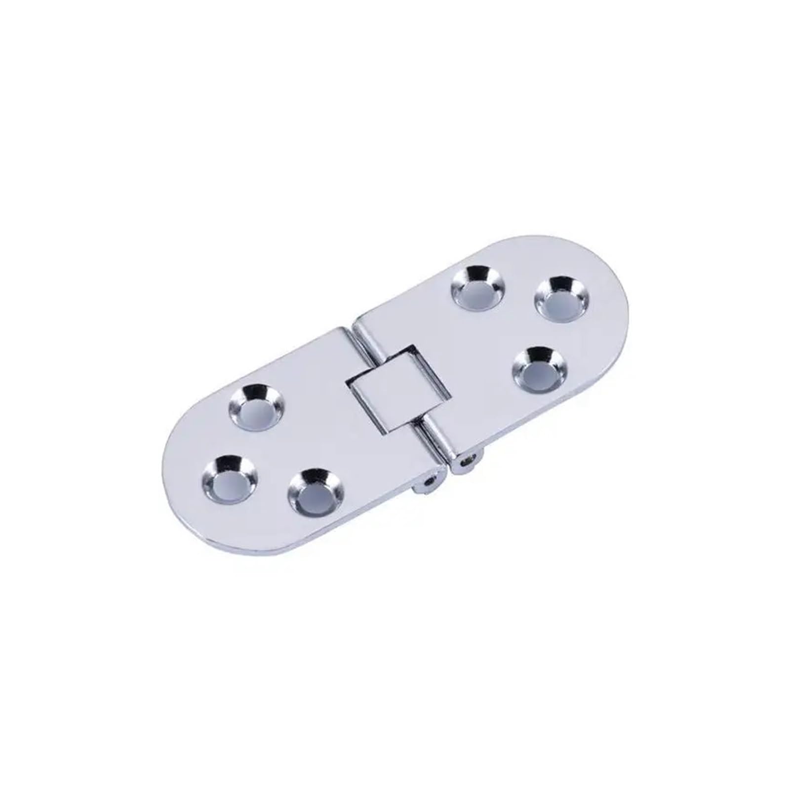 Charnière meuble en acier inoxydable de haute précision pour installation cachée argent