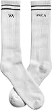 RVCA Men's Union Socks III, White, One Size