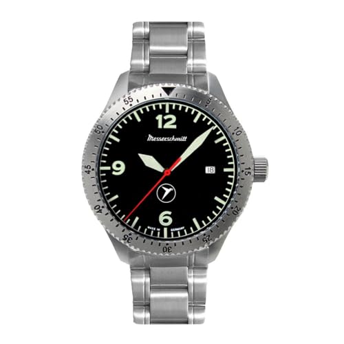 Montre d'aviateur Messerschmitt ME-98152MB l'accessoire homme idéal du quotidien au bureau