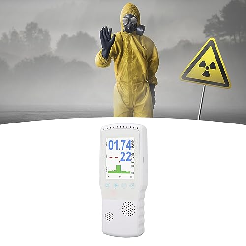 Detector de radiação nuclear, contador Geiger, portátil, recarregável, portátil, portátil, beta gama