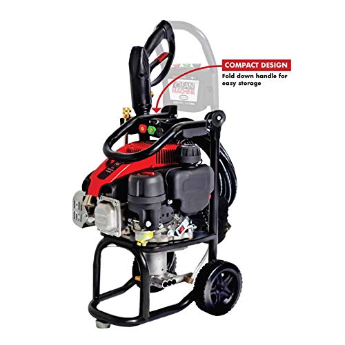 SIMPSON Cleaning CM60912 Clean Machine Gas Pressure Washer Powered by Simpson, 2400 PSI at 2.0 GPM