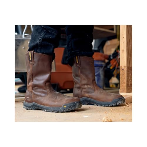 Cat Footwear Men's Drawbar Steel Toe Construction Boot2