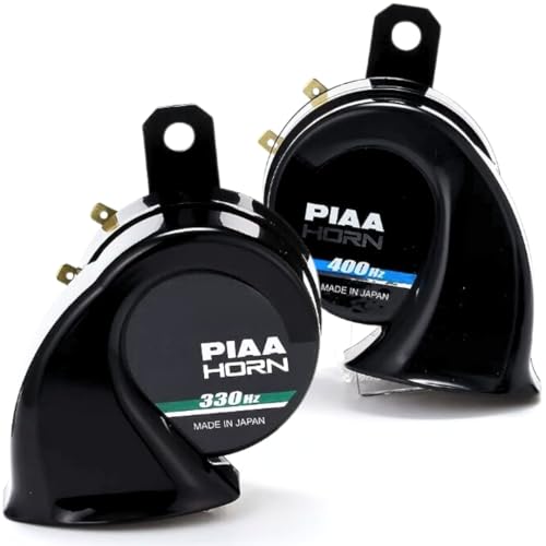 Piaa 85115 Superior 112Db 330Hz and 400Hz Twin Tone Bass Horn, Black by Piaa - Used condition - US$65.97