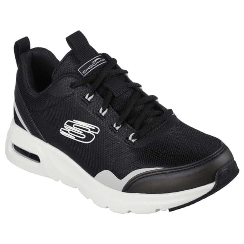Skechers Skechers Women's 149945 BKW Trainers, Black Mesh White Trim, 8 UK