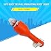 Vdaxvme Practical Battery Operated Lifebuoys Light Automatic Illuminates In Water 30℃ To 65℃ Temperature Resistance Survival Water Activated Buoy Light