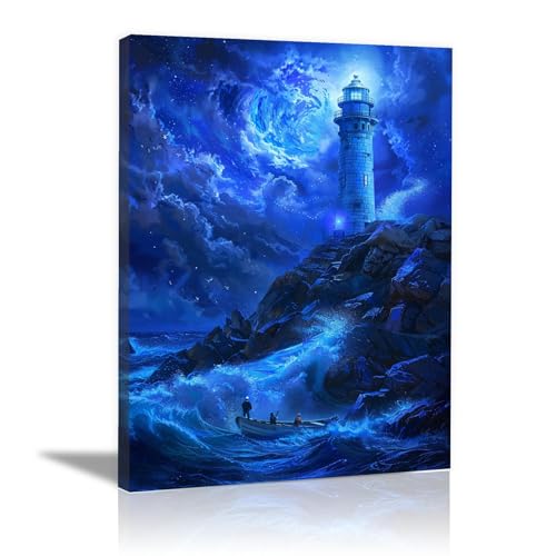 Peinture de paysage moderne toile grand format pour mur vide