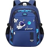 Mochila Escolar Infantil Reforçada Escolar Impermeavel Bolsa Criança Menino (Azul)