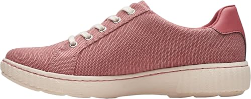Image of Clarks Women's Caroline Echo Canvas Side Zip Fashion Sneaker