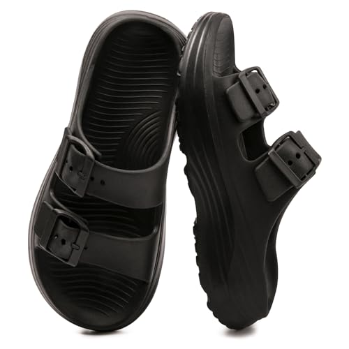 Image of FUNKYMONKEY Plantar Fasciitis Recovery Sandals for Women with Arch Support