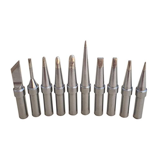 Quality replacement Tip Set 10 pcs for weller WESD51 WES51 WE1010NA PES51 ET Tip Series