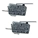 LONYE 6600JB3001C Refrigerator Dispenser Switch for LG Kenmore Refrigerator SZM-V01-2FA-33 PS3529276(Normally Open)(Pack of 2)