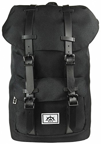 Bear and Goodies: Mochila casual negro