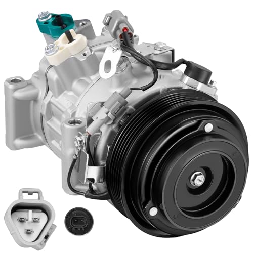 BDFHYK 198310 Air Conditioning A/C Compressor with Clutch Compatible with Toyota RAV4 L4 2.5L 2013 2014 2015 2016 2017 2018